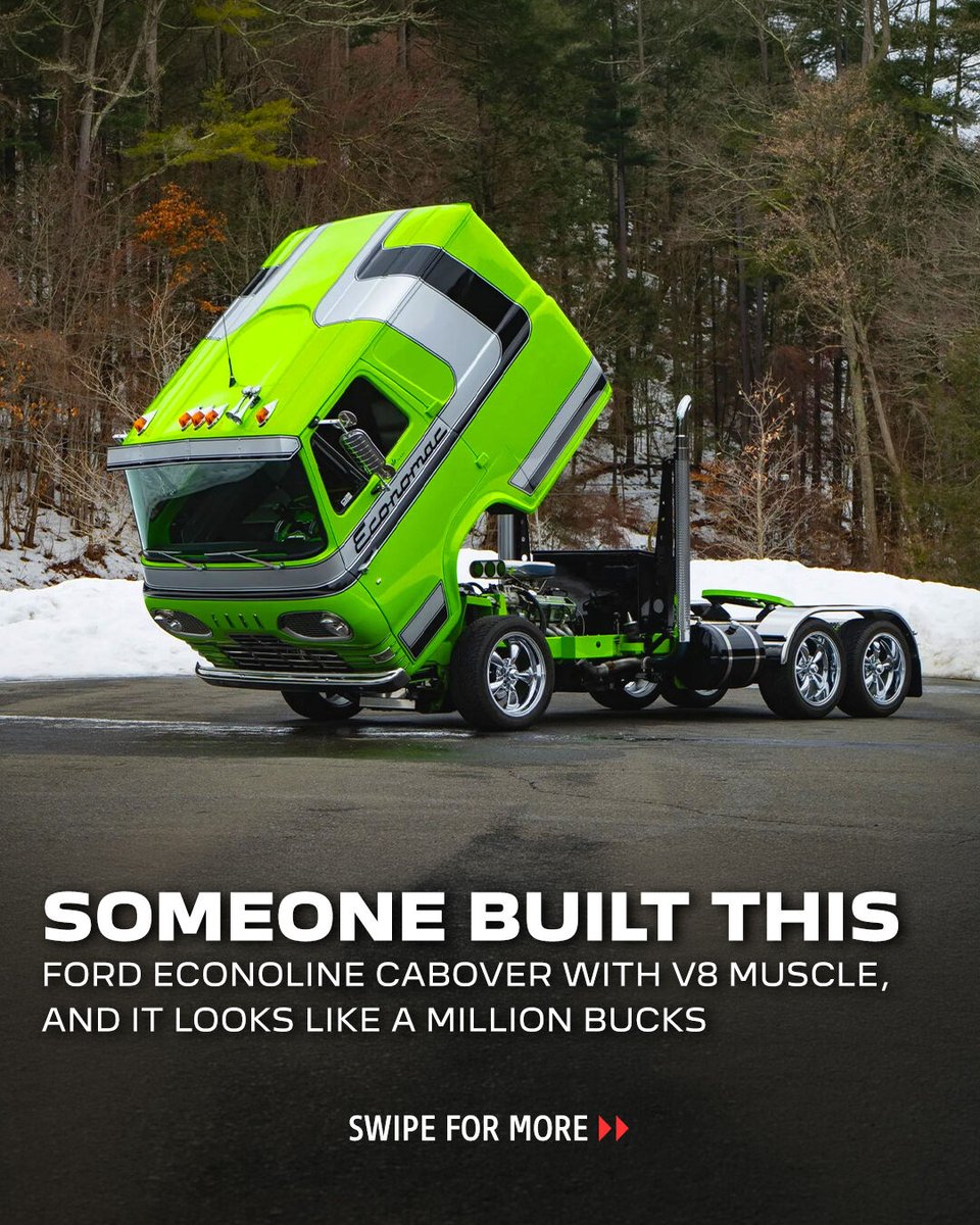 autoevolution's tweet image. The humble Ford Falcon compact vehicle didn’t have a long life on the market – but it left two of the most iconic Ford monikers as a legacy. While the Mustang is the undisputed champion of popularity, the other offspring is a much more discrete model: the Econoline.

#ford #truck