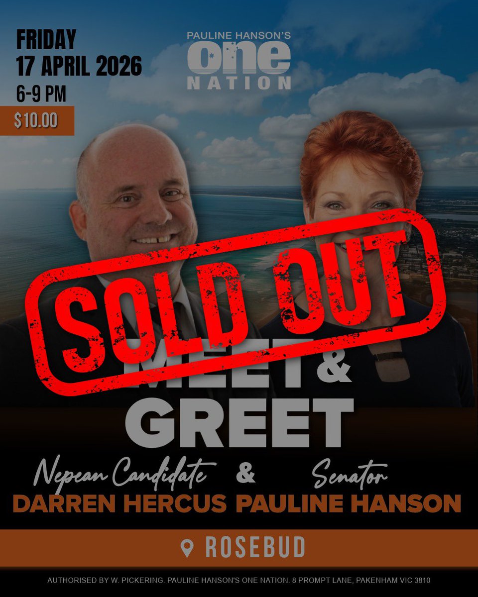 One Nation Victoria tweet media