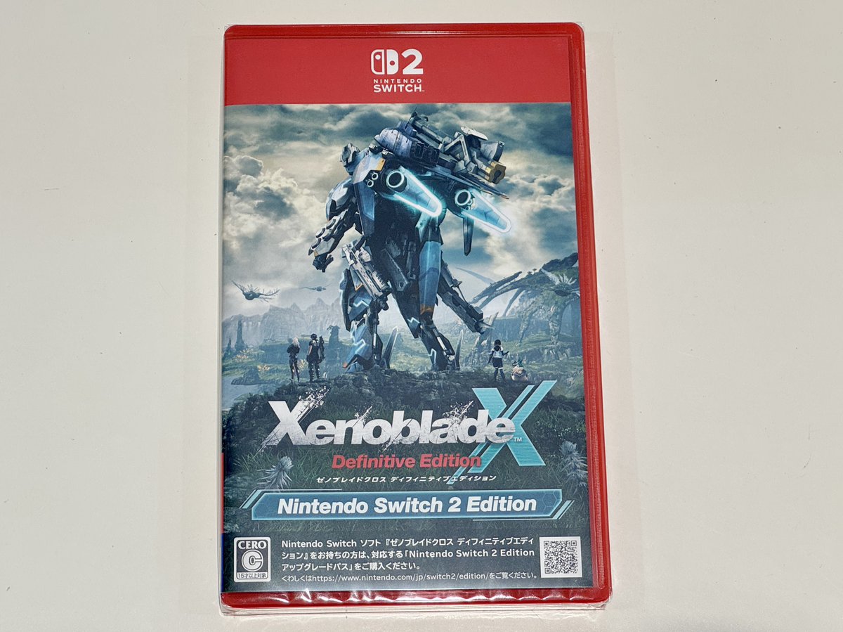 ゲーム情報📢】 🆕4/16発売 Switch2 🤖『ゼノブレイドクロス