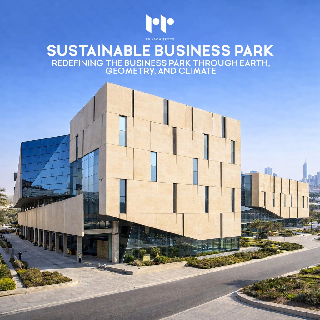 RR_ARCHITECTS's tweet image. Massing strategies vary building heights and volumetric articulation to reduce perceived bulk, enhance skyline composition, and ensure optimal daylight distribution across the site by RR Architects.

rrarchitects.sa

#architecture #building