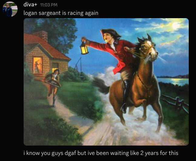 drivendiva_'s tweet photo. logan sargeant come back means that I must inform everyone including my friends who don't follow racing https://t.co/fhfY9h8DFD