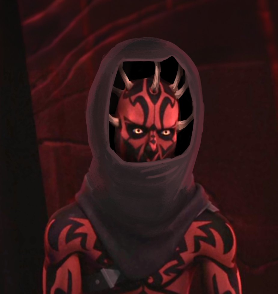 I totally agree, but he wouldn't have been able to put on the hood and slowly reveal his identity, he would have looked like this lol.