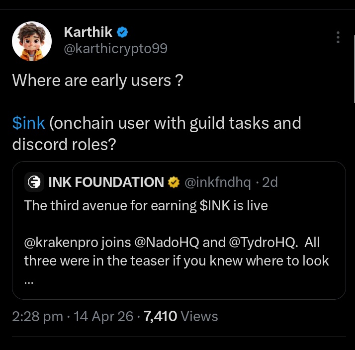 Karthik tweet media