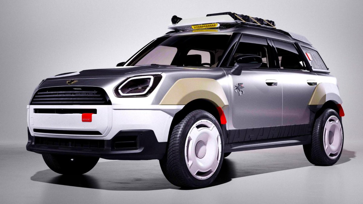 Carscoop's tweet image. Mini’s Countryman Concepts Come With A Feature Your HOA Will Love #car #auto #cars carscoops.com/2026/04/mini-c…