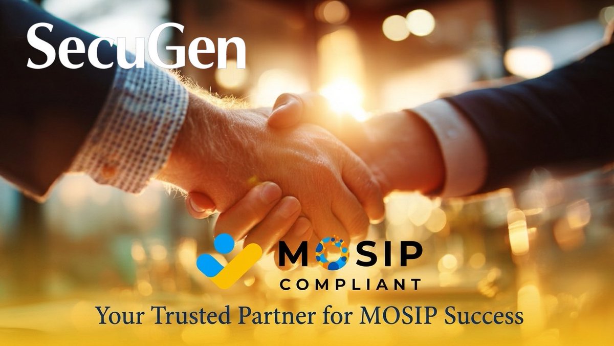 SecuGenCorp's tweet image. Rolling out MOSIP in your country?

SecuGen is ready to collaborate with partners using our MOSIP-compliant fingerprint readers.

Let’s work together: sales@secugen.com
#MOSIP #DigitalIdentity #Biometrics