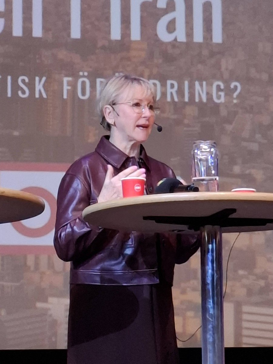 Hej <a href="/margotwallstrom/">Margot Wallström</a>. Var du på ett ABF seminarium igår om Iran och fick en fråga om Ahmadreza Djalali vilket du och S regeringen misskötte kraftigt och det blev panik och inga fler frågor fick ställas?