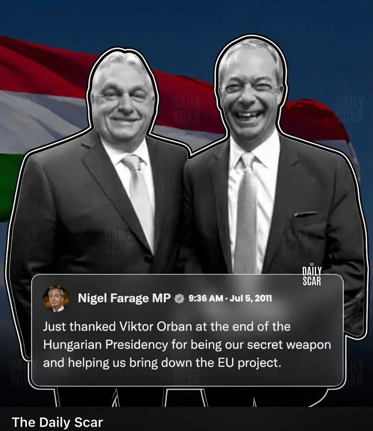 VineyBernard's tweet image. ..

@Nigel_Farage is #unfit for high office on every significant level

#ReformUK #exTories are #hypocrites and #selfish #opportunists of the worst kind

@GBNEWS is a #disgraceful #propaganda channel #peddling #divisive and #extremist #claptrap 24 hours a day - 

Where’s @Ofcom⁉️