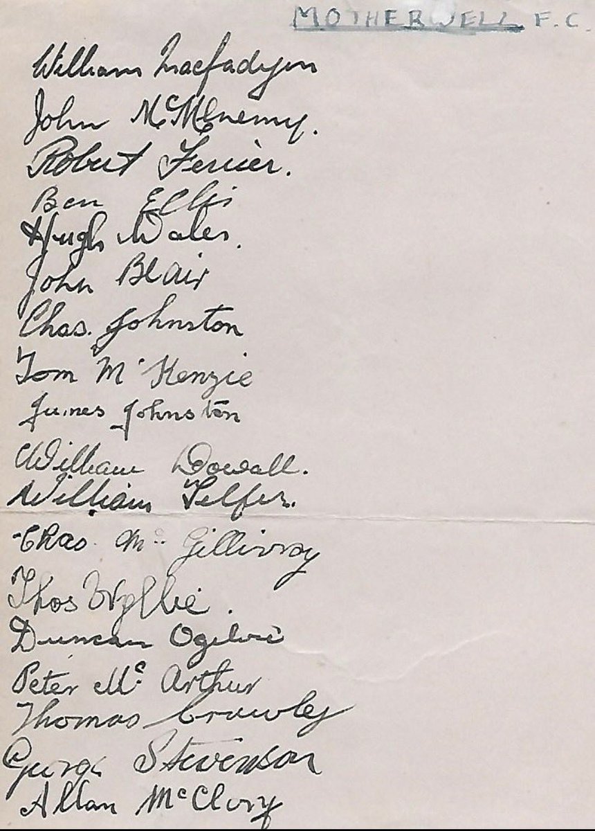 Motherwell F.C. History tweet media