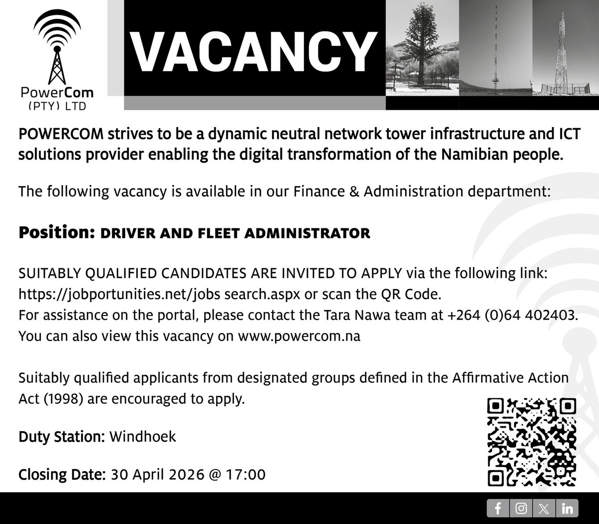 PowerCom (Pty) Ltd tweet media