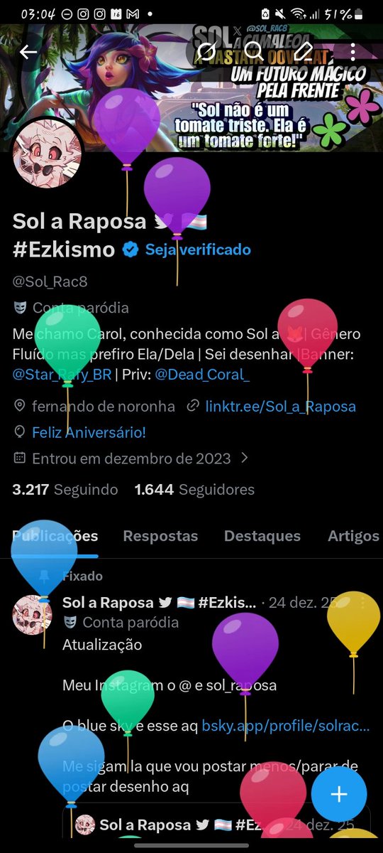 Sol a Raposa  🏳️‍⚧️ #Ezkismo tweet media