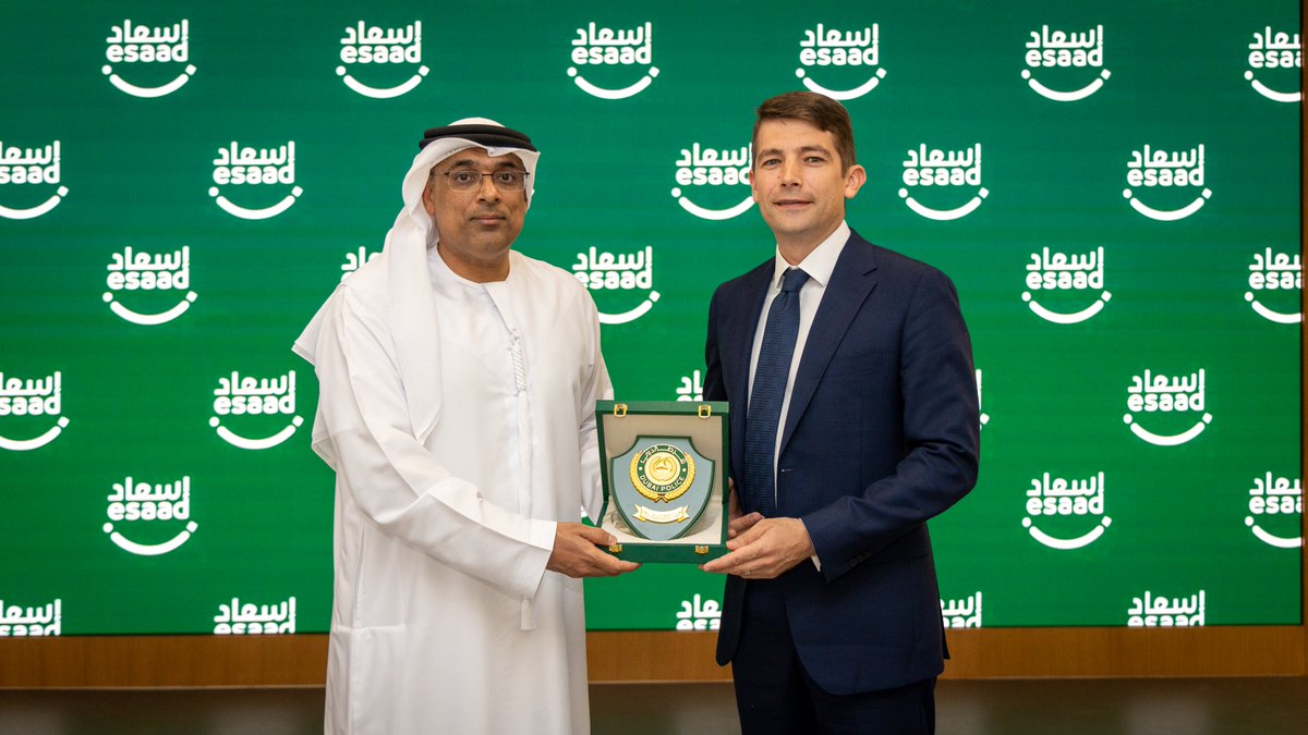 RuConsDubai's tweet photo. 🤝 On March 30, the Consul General of Russia in Dubai and the Northern Emirates met with Dubai Police to discuss cooperation within the Esaad privilege program.

The talks focused on potential participation of Russian companies and expanding access to the program’s benefits. 💼 https://t.co/cq9p0qe07T