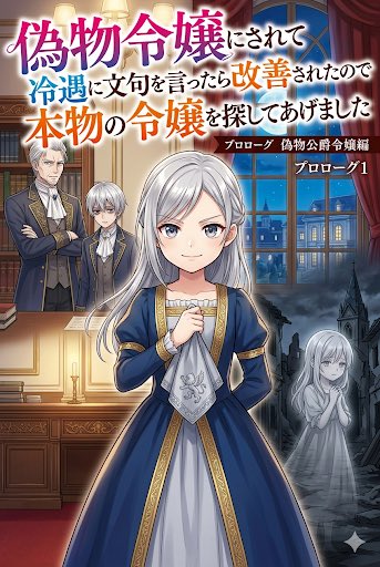uk714's tweet photo. なろう小説 の表紙を🍌で作成したら、それっぽくなったw https://t.co/KmaGYaqk6N