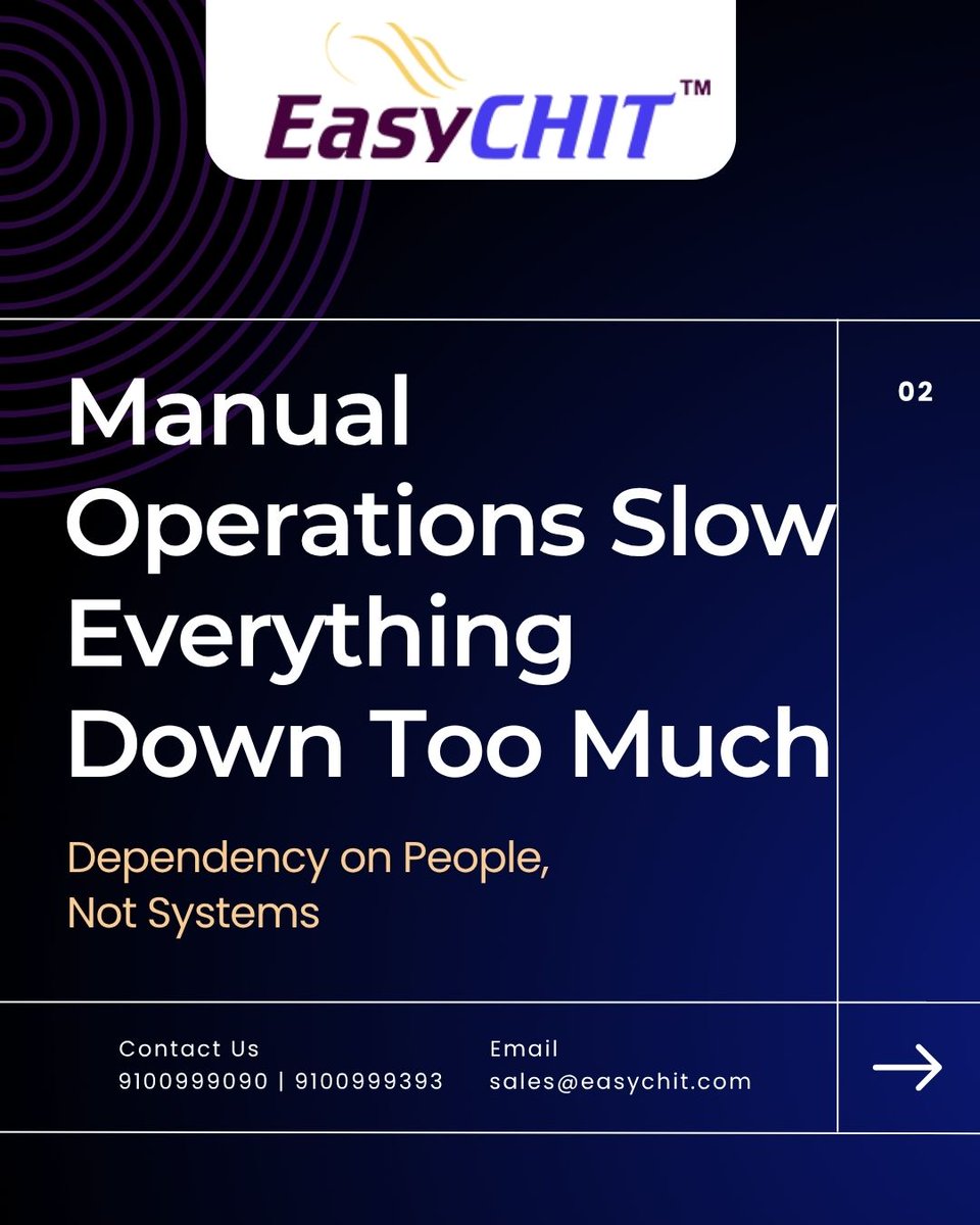 EasyChit's tweet photo. Still relying on outdated systems for your chit fund business?

Manual work, endless paperwork, and lack of real-time data can quietly hold your growth back.

🌐 https://t.co/migwy1st7L
📞 91009 99090, 91009 99383

#EasyChit #ChitFundSolutions #BusinessUpgrade #DigitalShift https://t.co/ADBYQWzfXb