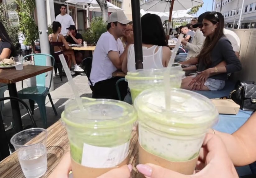 Madison with Justin Herbert out in LA recently!