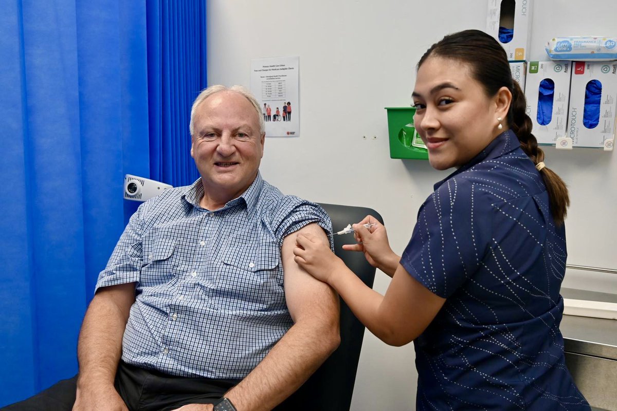 SteveEdgoMLA's tweet image. Flu season is coming.
Protect yourself. Protect others.

Get your flu shot and stay out enjoying the #Territory 
lifestyle. 💪
