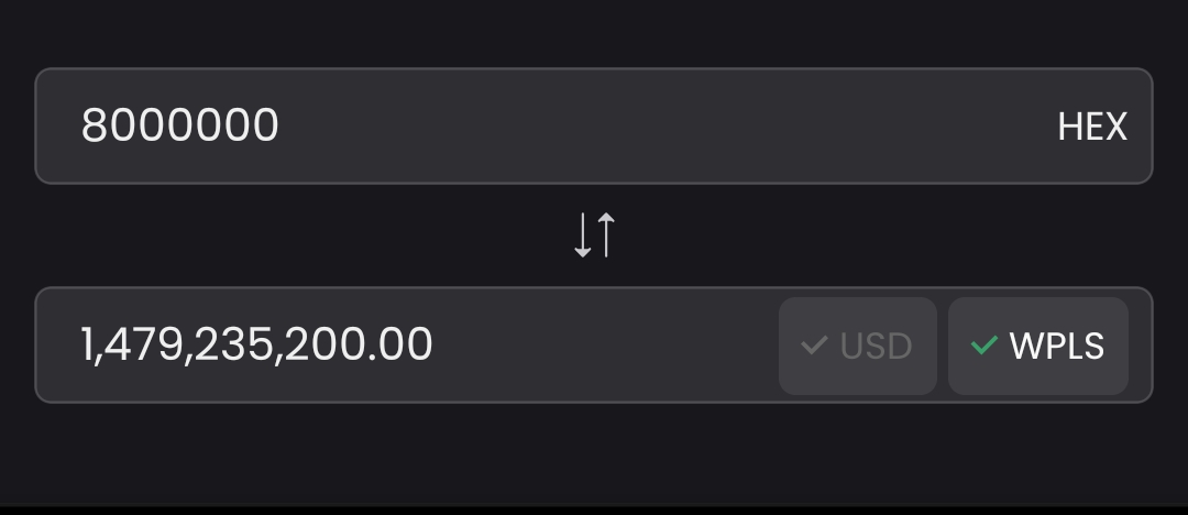 DoYouOwnResearc's tweet photo. Jeszcze tylko 100 % i 3 mld #PLS ✅
A czas na #PulseChain nadejdzie 🫡
Od dłuższego czasu brak większych zrzutów, ludzie przeszli na $PRVX - piękne zagranie.
Więc #pHEX mnoży #PLS 🫶 https://t.co/WcSxXqVNd7