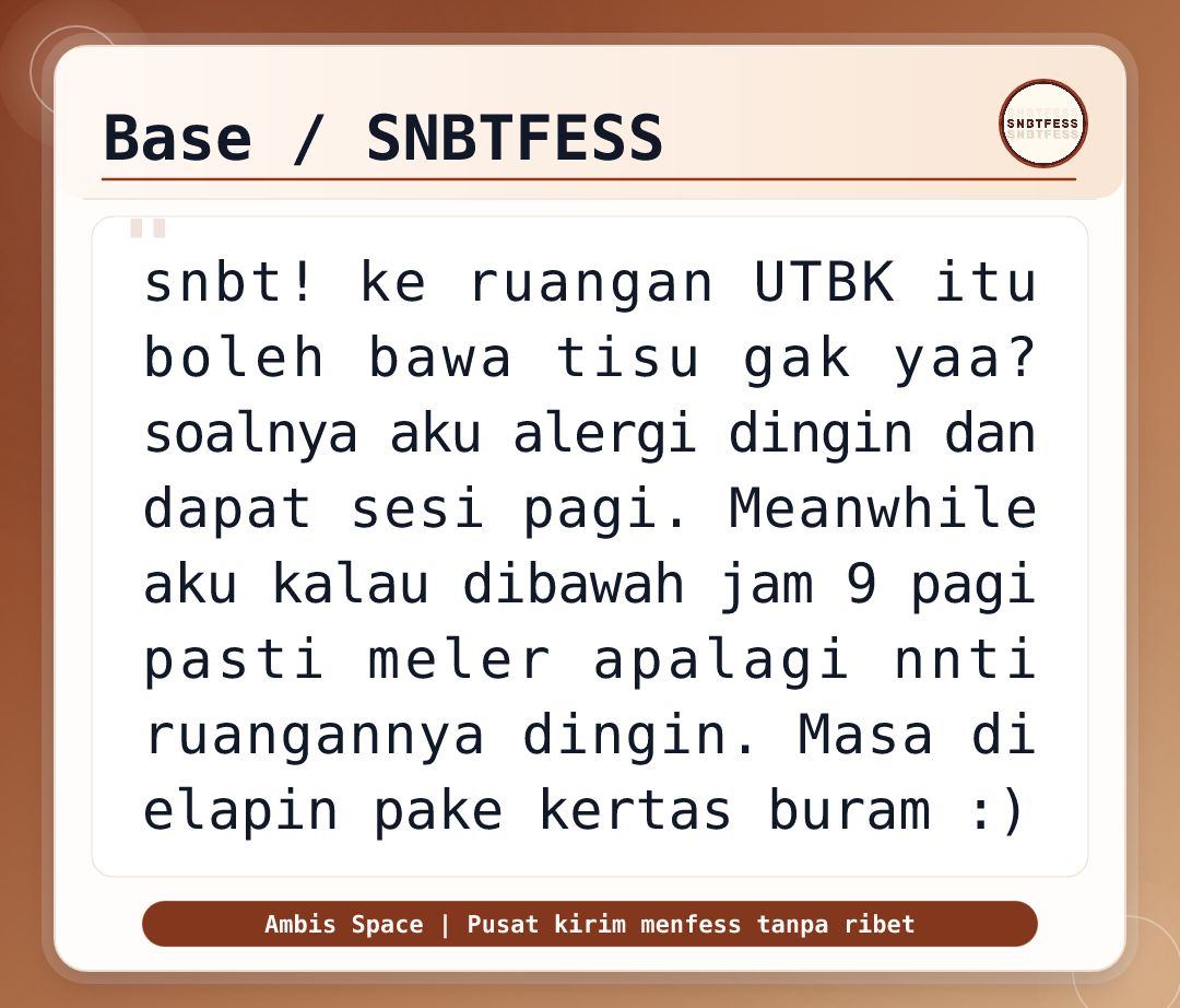 SNBTFESS || SNBP - UTBK tweet media