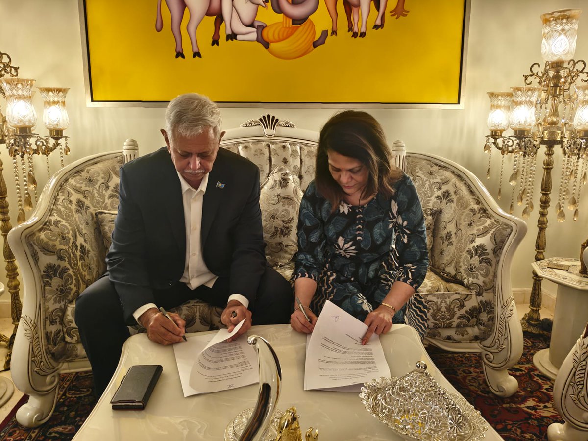 Gttc_India's tweet image. GTTCI and Forward Edge AI signed an MoU on 26th March 2026, promoting collaboration in advanced technology and AI-driven innovation to support digital transformation and sustainable global growth.
#gttci #MoU @gauravgupta40