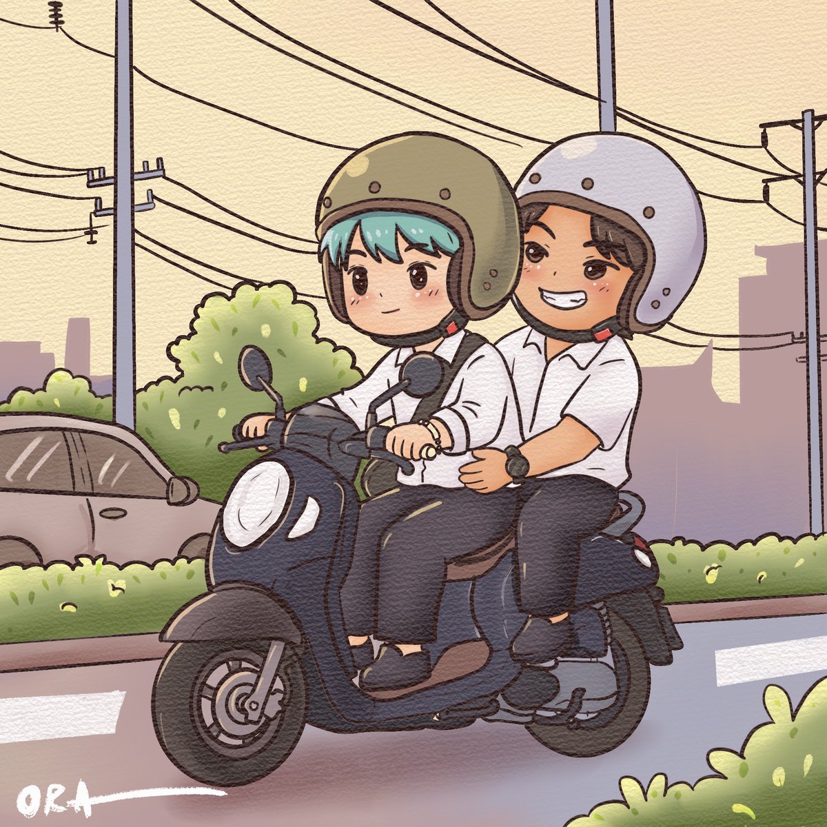 พัชรมนทรงงานหนักมาก
ใครจะเอารถหรูมารับแฟนก็รับไป
พี่พระเอกฉันขอซ้อนมอไซค์ 😅
ไม่แคร์สี่แคร์แปดใดๆ สมคำ
"เอากูไปเป็นภาระก็ได้" จริงๆ
#FoureverYou2EP15