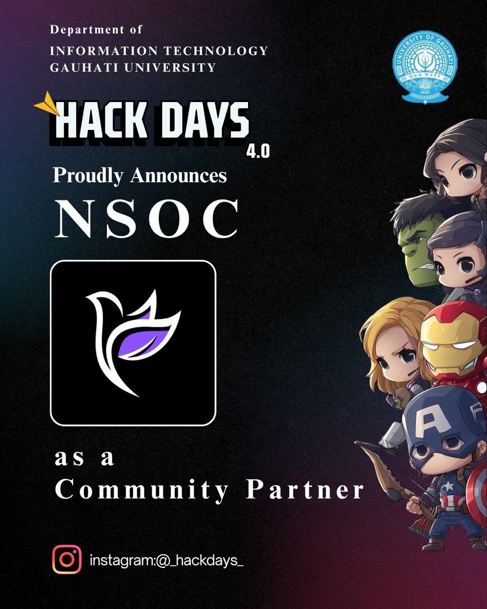 _HackDays_'s tweet image. We’re happy to have NSOC onboard as a Community Partner for HackDays 4.0 🚀

Looking forward to a great collaboration!
#HackDays4 #NSOC #CommunityPartner #TechCommunity