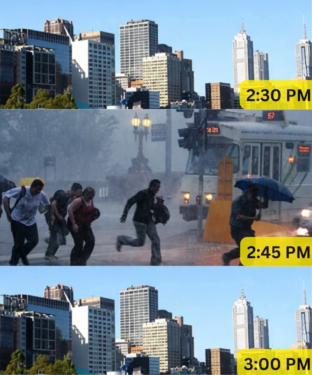 IncrediblyBozza's tweet image. Typical weather in Melbourne 😂😏😅 #melbweather #melbourneweather