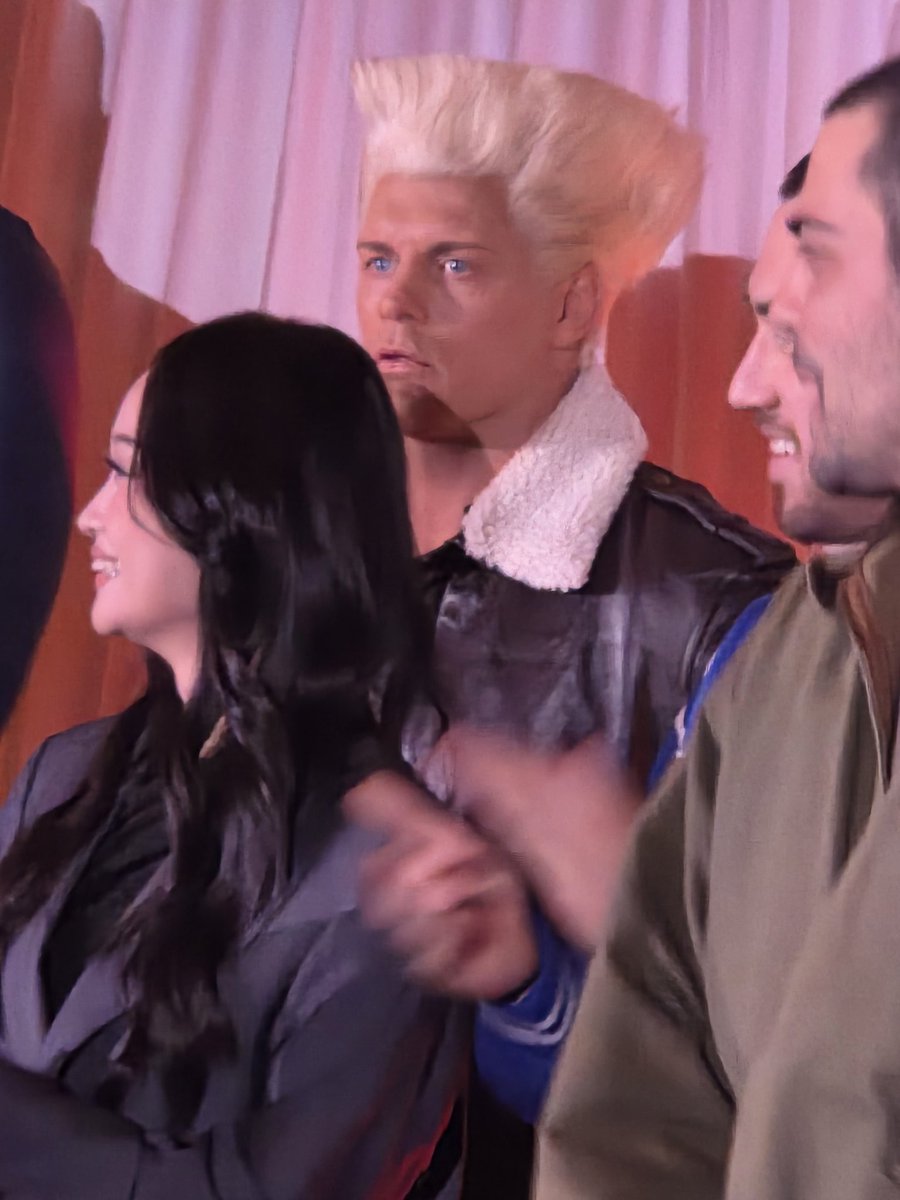 ThatHashtagShow's tweet image. Cody Rhodes out here in full Guile mode!! 
#Streetfighter #cinemacon #codyrhodes