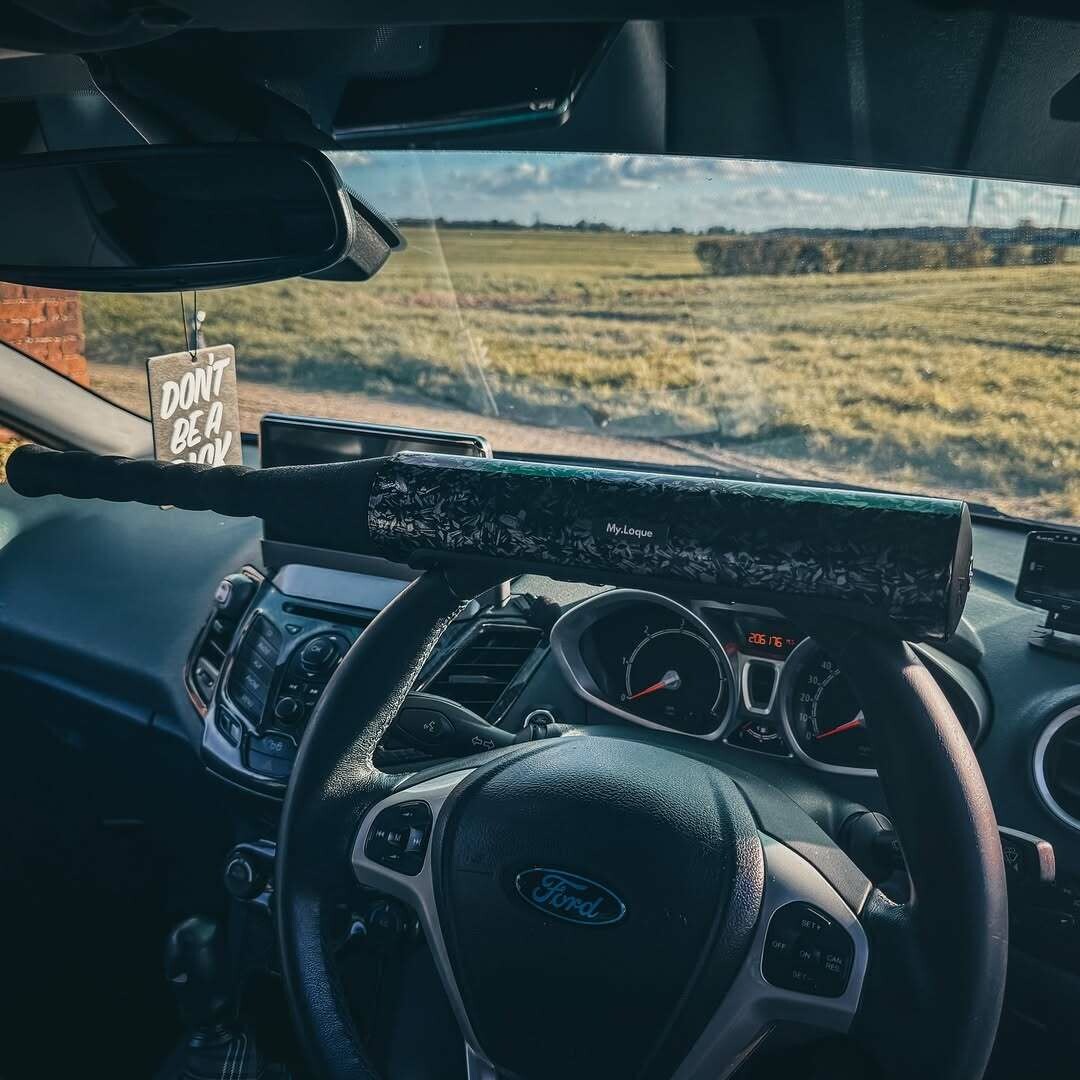 My_Loque's tweet image. From Matt to Gloss, Forged to Chipped, our Carbon Fibre Baseball Bat Steering Lock is built to secure your Ford with premium style and serious strength.

🔐 Built to protect against relay attacks, theft attempts &amp;amp; keyless entry threat

🏎️: @cr57ger

#MyLoque #CarSecurity