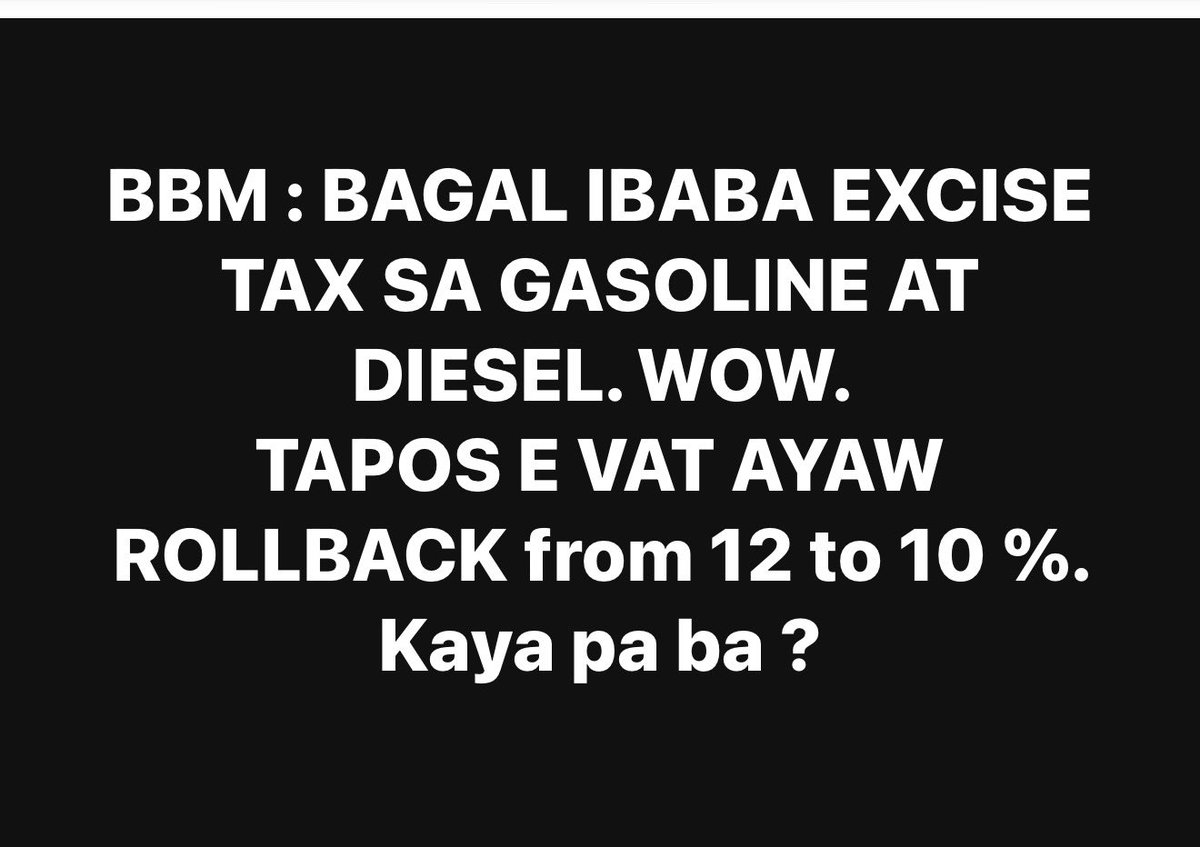 A Humble Reflection on Fuel Taxes and Leadership
~ Dr. Tony Leachon 

As a physician and advocate, I have always believed that governance must be measured not only by fiscal discipline but by its capacity to ease the daily struggles of ordinary citizens. When I raised the