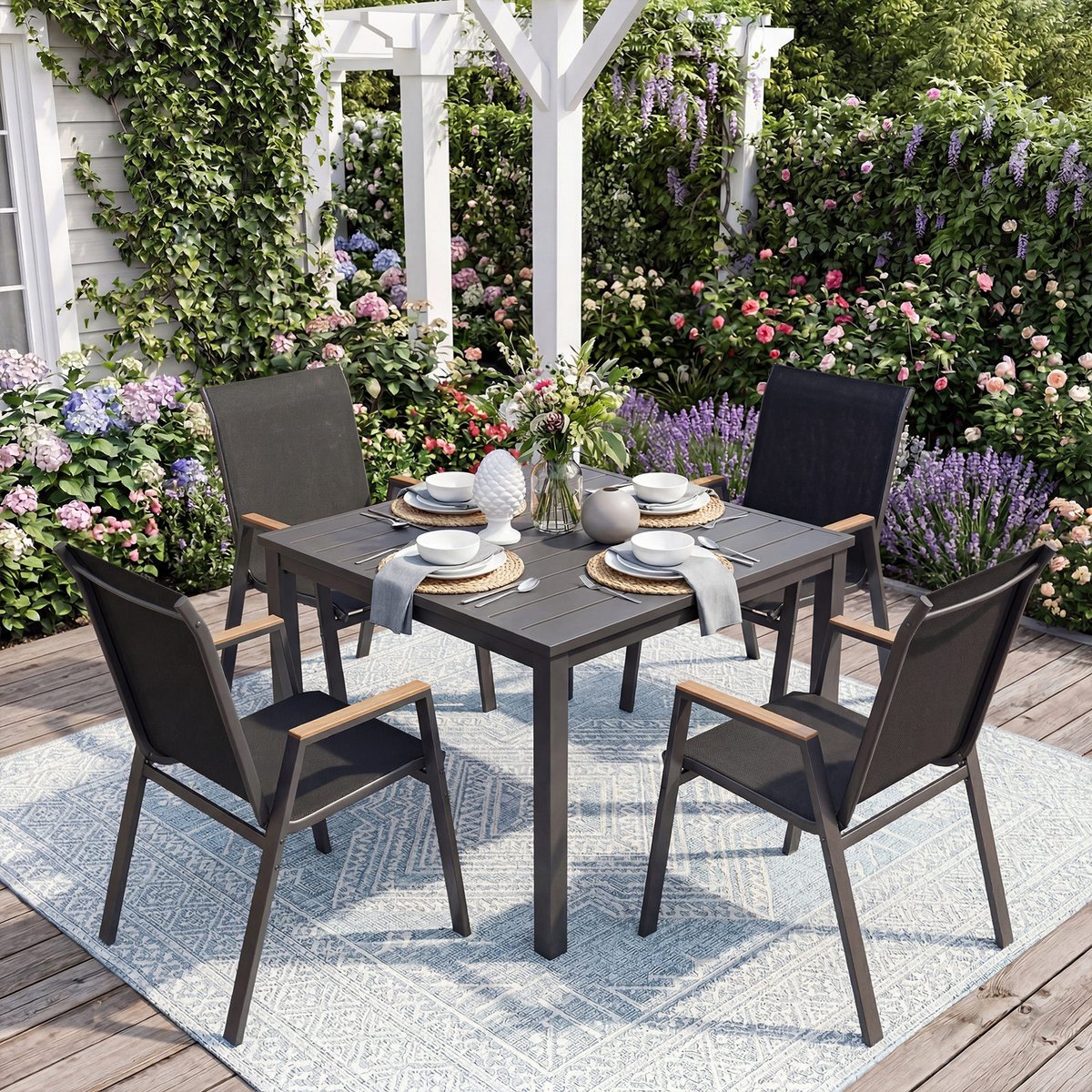 CostwayFrance's tweet image. 🌬️ Assise respirante, même en plein soleil — on reste bien, sans coller
☀️4 chaises, empilables en un geste… parfait quand l’espace compte
🛒bit.ly/42glo9D

#chaisesdejardin #mobilierexterieur #terrasse #balcon #detenteexterieure #meublesdejardin #costwayfrance