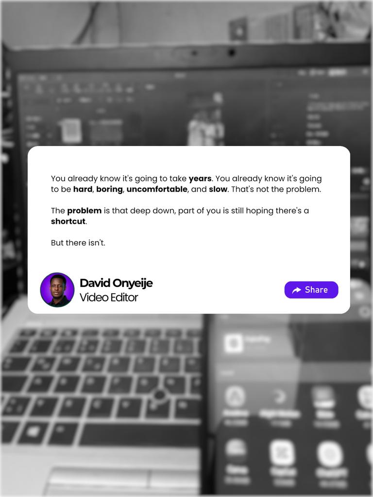 David Onyeije | Video Editor💻 tweet media
