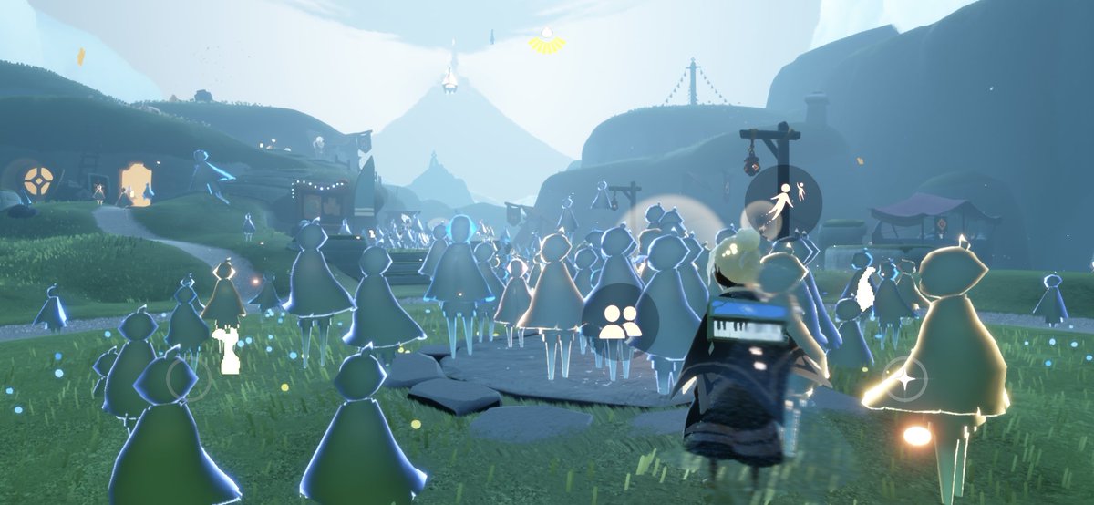 kurea_game888's tweet image. 世界が終わったんかと思ったら、死ぬほどいた（笑）
#sky
#sky星を紡ぐ子どもたち