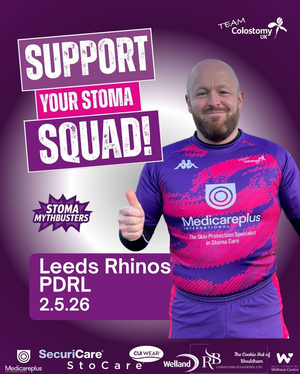Team Colostomy UK tweet media