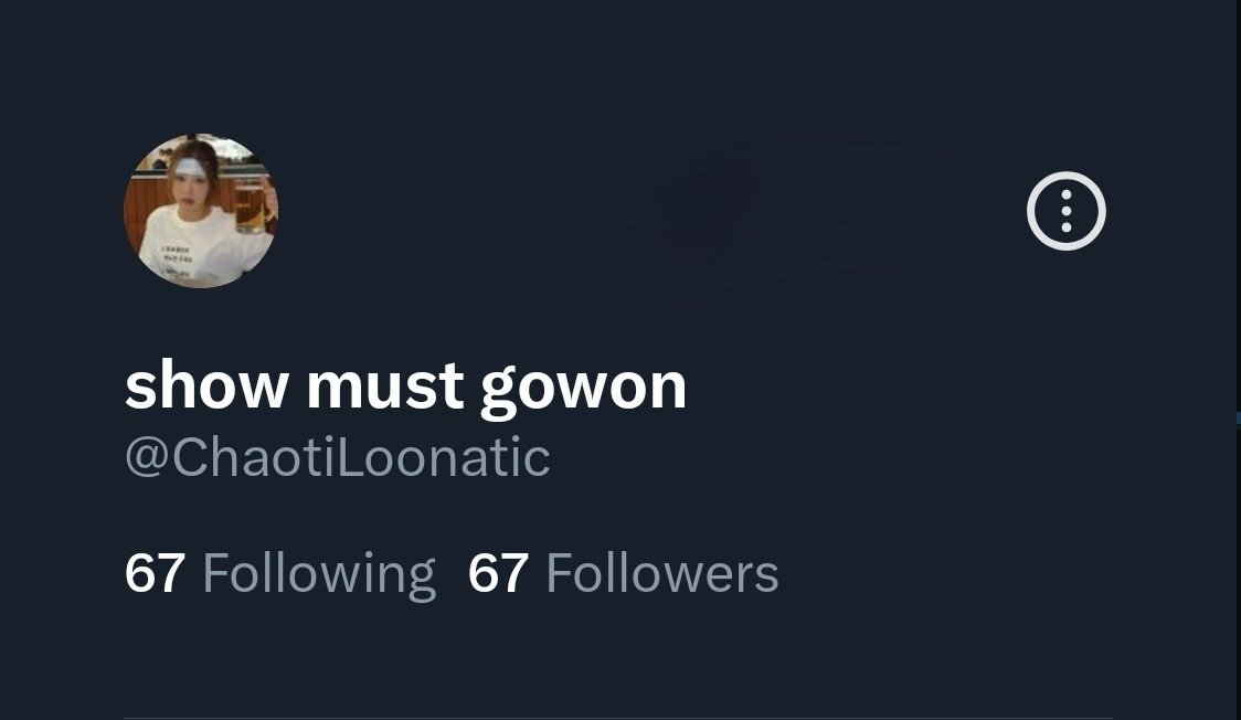 show must gowon (@ChaotiLoonatic) / Posts / X