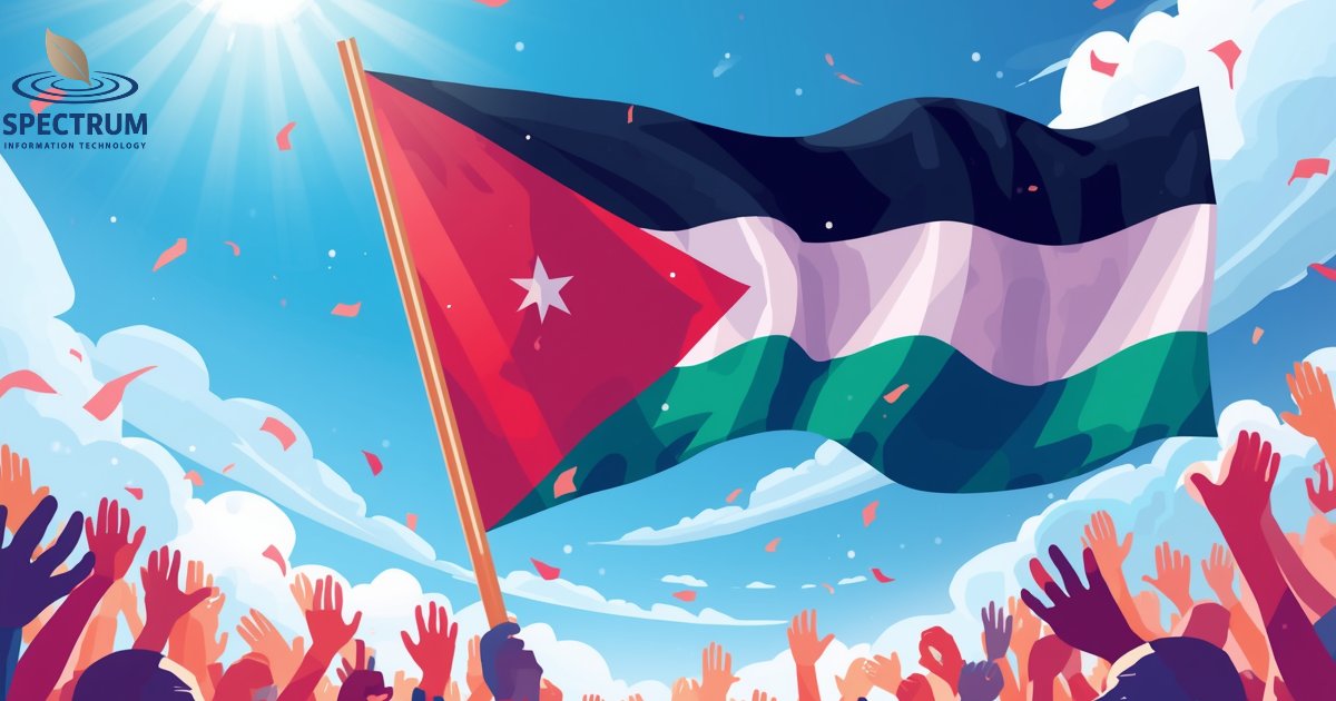 Spectrumitso's tweet photo. علمُنا… هويةٌ، عزّة، وتاريخٌ لا يُنسى
في يوم العلم الأردني، نرفع رايتنا بكل فخر،
رايةٌ تحمل في طيّاتها قصة وطنٍ عريق،
ومسيرة بناءٍ لا تتوقف،
وعزيمة شعبٍ لا تعرف المستحيل.
كل عامٍ وعلمنا خفّاقٌ في سماء المجد 📷
وكل عامٍ والأردن بألف خير
#يوم_العلم_الأردني
#spectrum
#الأردن https://t.co/Dq6tKi6idg