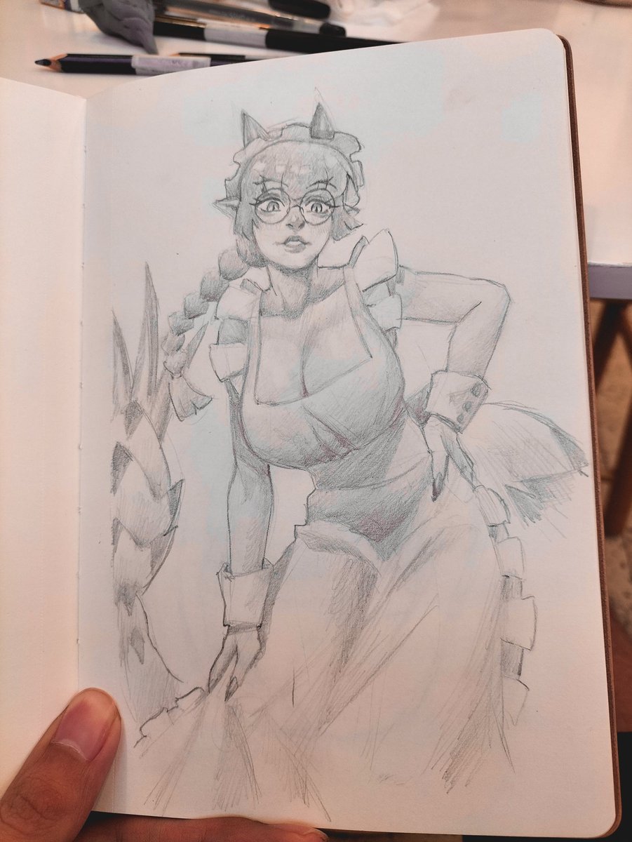 Gureko11's tweet photo. Green Rath cafe sketch ✏️ https://t.co/KhWJwseCXp