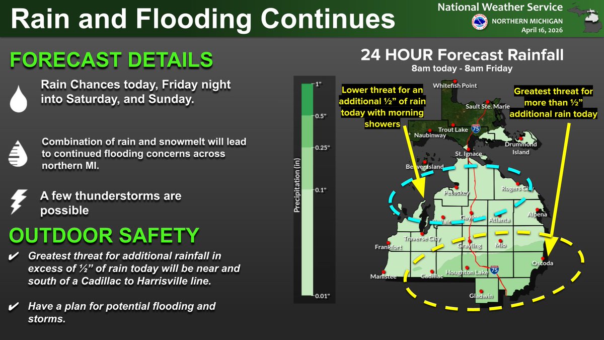 NWS Gaylord tweet media