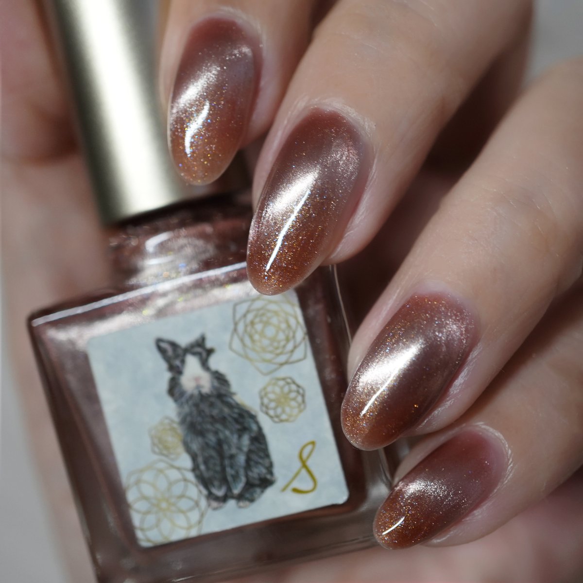 ネイルエス carnation quartz M carnation quartzのカラーをベースに