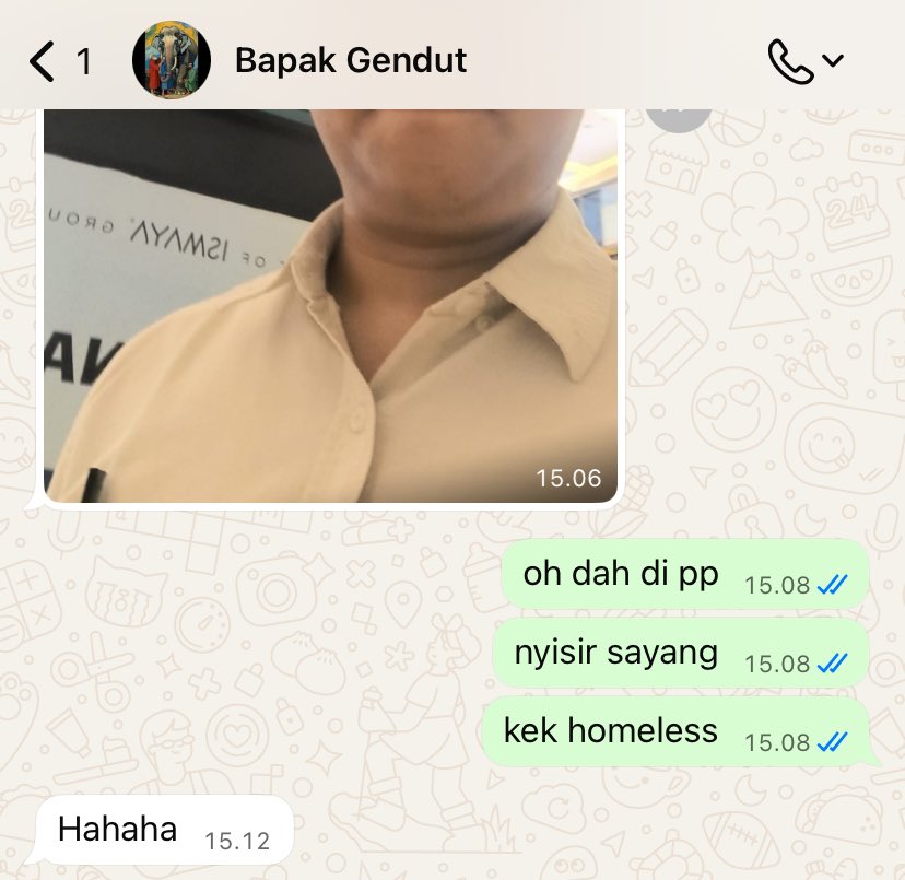 dinamaha's tweet photo. Sebuah chat sore kepada suami. https://t.co/Dd0KvVJWWq