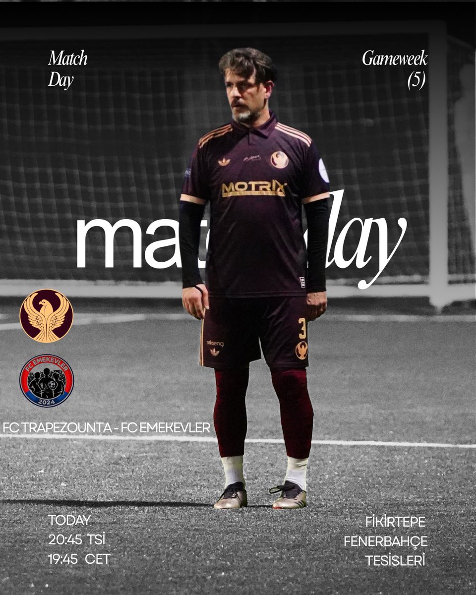 FCTrapezounta's tweet photo. 🔥 Bugün
🆚 FC Emekevler 
⏰ 20:45
🏟️ Fikirtepe Fenerbahçe Tesisleri
📺 https://t.co/5UKd73wEZF
📲 #ForzaTrape https://t.co/z4viDqQekM