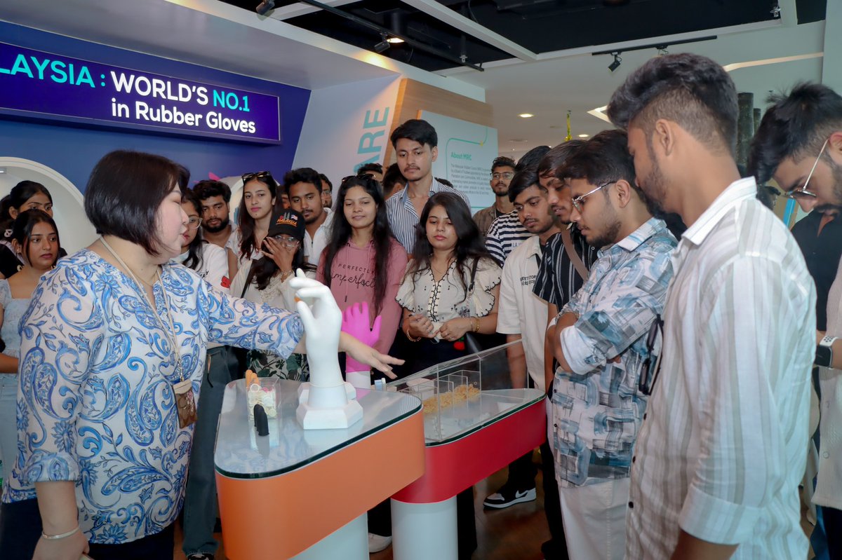 Today, MRC had the pleasure of hosting students from EMPI Business School, New Delhi — a meaningful cross-border learning experience between Malaysia and India. 🇲🇾🤝🇮🇳

Students gained insights into Malaysia’s rubber products industry through an MRC presentation and interactive