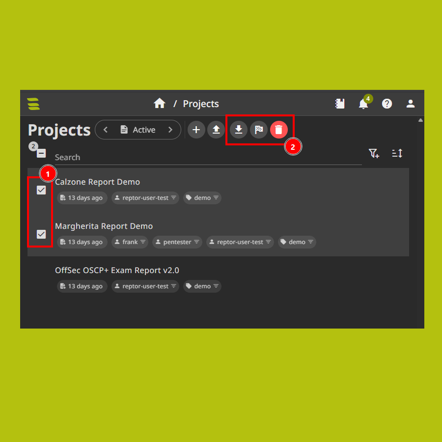 SysReptor tweet media