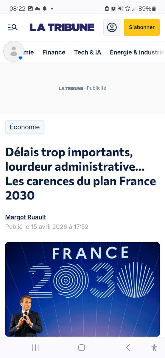 laurence1119436's tweet image. latribune.fr/article/econom…
54 milliards d'euros ?? 36 pour l’armée #dette pour une télé que les français ont pas les #dealers brouillant les télés 📺 plus programme nul vide niveau de l’#information RN 3 phrases en boucle 6 mois Rien sur l’#agriculture #robot les autres pays