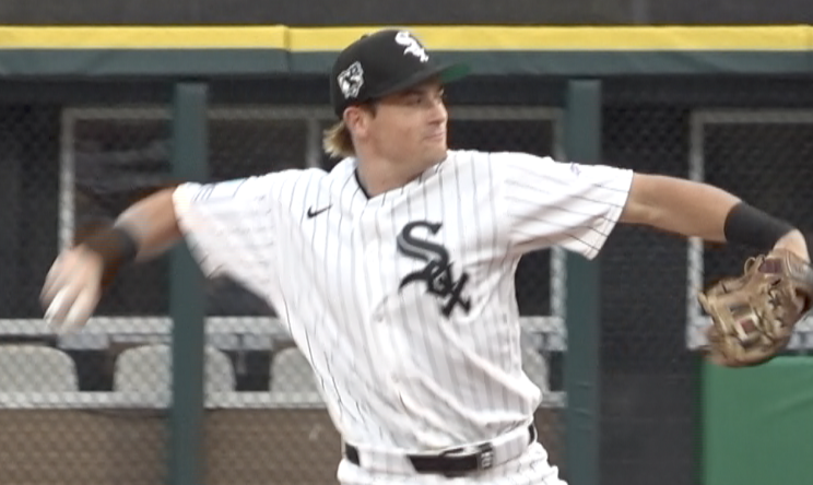 Channel1450com's tweet photo. Antonacci Reaches Twice and Shines Defensively in MLB Debut 
https://t.co/toUu9GdBbX https://t.co/UAwcqVBdjJ