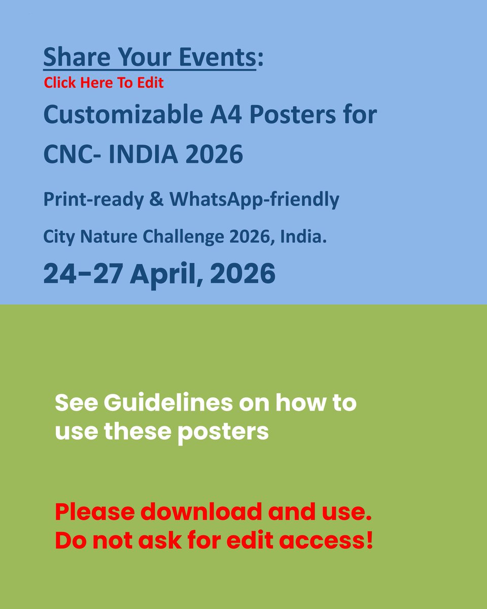 CityNatureChallengeIndia tweet media