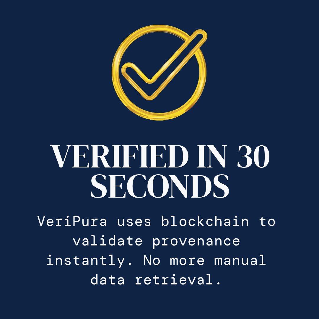 VeriPura's tweet image. How do you prove compliance in 2026? 
VeriPura combines Agentic AI with IOTA blockchain to create an immutable chain of custody. 
🛡️ Transparent. Tamper-proof. Traceable. 
This is the future of global food trade. 
🌍 veripura.com #Web3 #Compliance  #IOTA