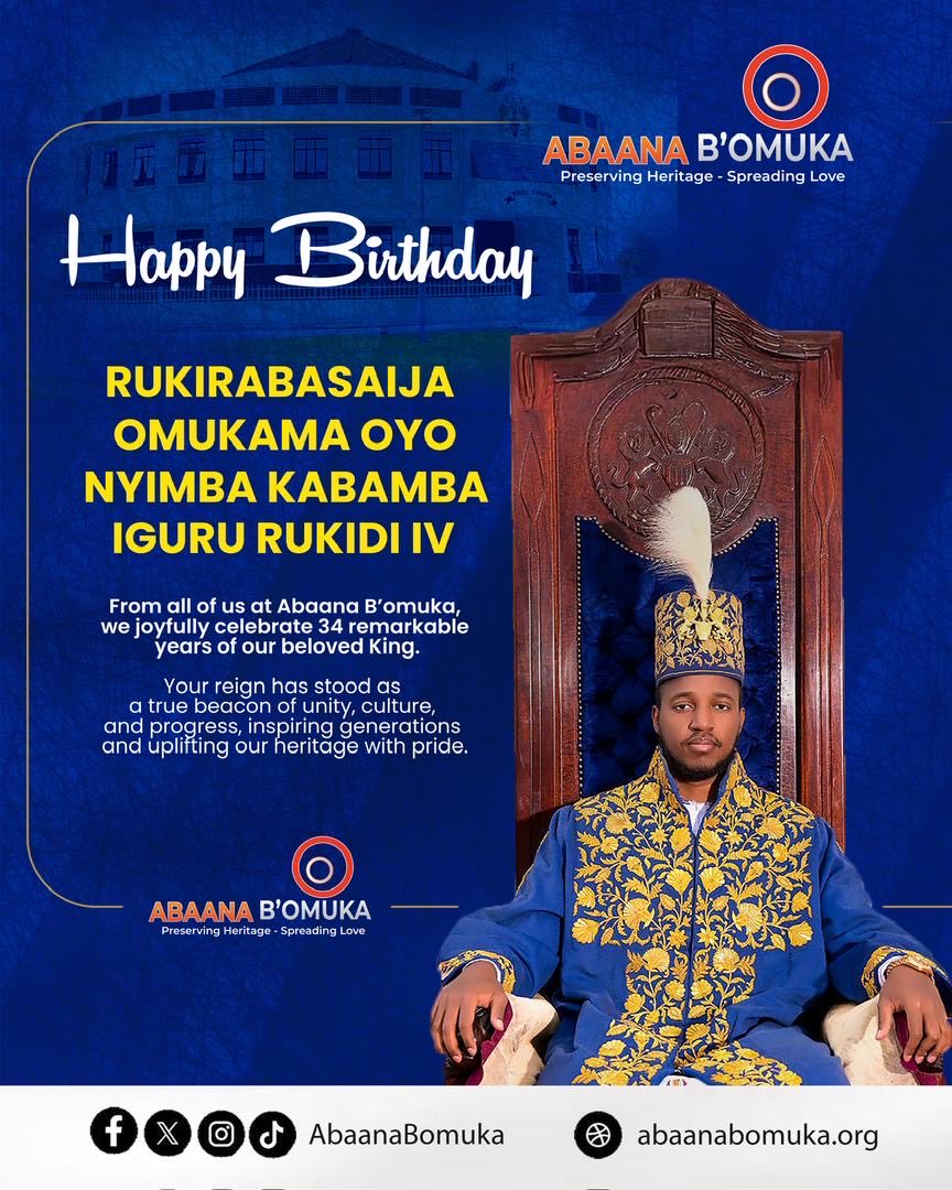 May your leadership continue to shine, bringing hope, strength, and prosperity to our people.
Long live our king 👑 and HAPPY BIRTHDAY 🎂