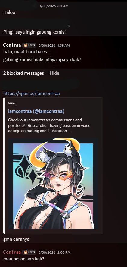 ✦🍉CONTRAa🌓✦ COMMS OPEN @ VGEN! tweet media