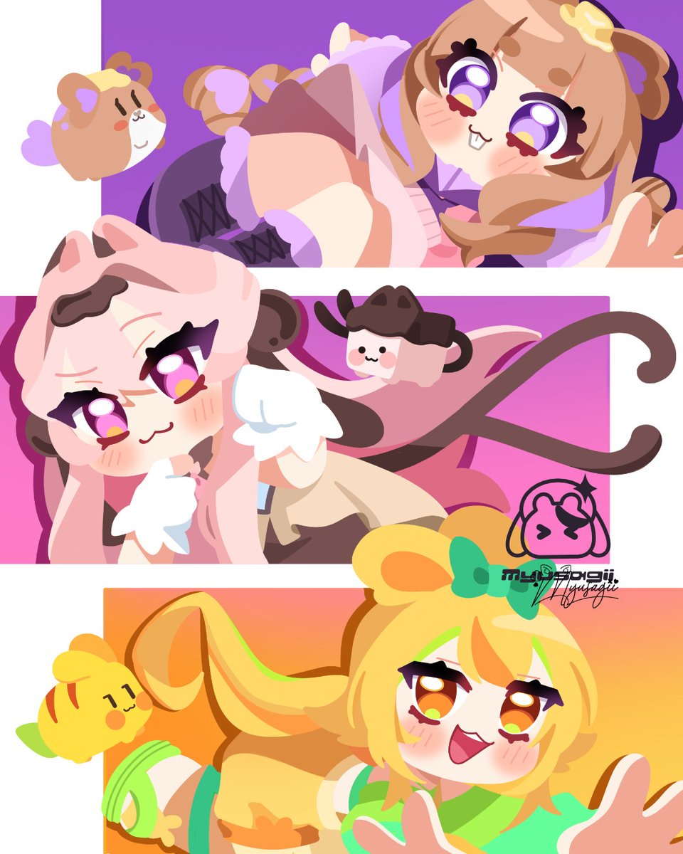Myusagii | ミュウサギー 🥭🌸 tweet media