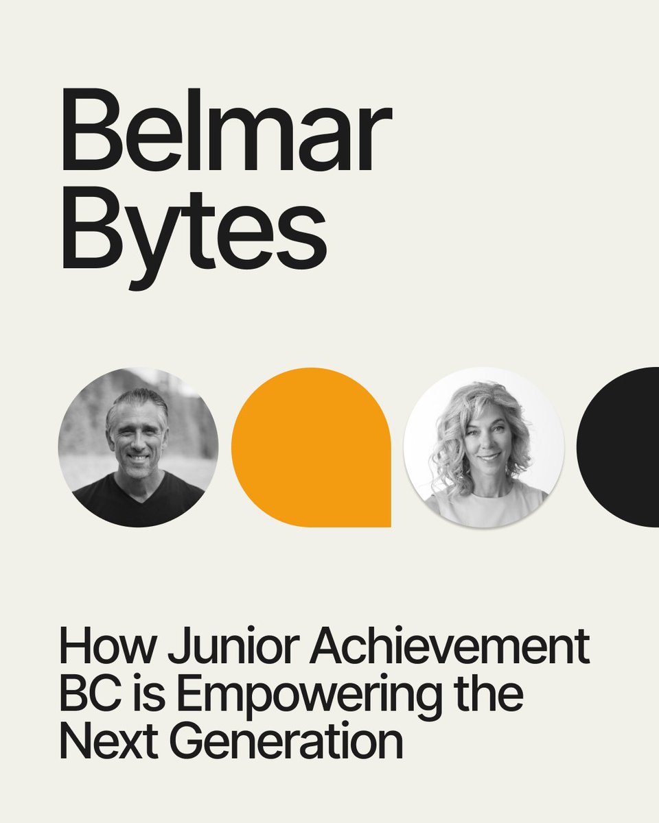 belmarcloud's tweet photo. Scott Billows sits down with Wendi Campbell, President and CEO of JA British Columbia, to discuss the critical role of financial literacy and entrepreneurship in today’s world. 

Listen or watch the full pod here:
Spotify: https://t.co/JQeGzkwwEH
YouTube: https://t.co/KpUny0pks3 https://t.co/BmVTY2GymP
