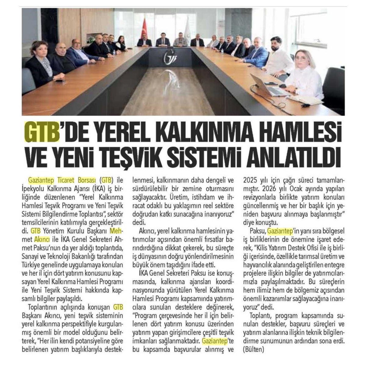 Gaziantep Ticaret Borsası tweet media